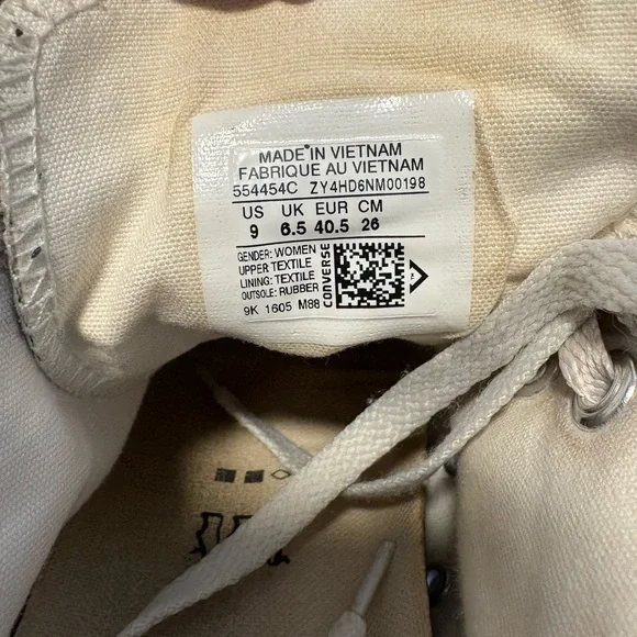 Converse Women's Hidden Wedge Rose Print High-Top Sneakers - Picture 5 of 5